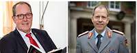Militärdekan Andreas-Christian Tübler und Brigadegeneral Boris Nannt Militärdekan Andreas-Christian Tübler im Podcast Gespräch mit Brigadegeneral Boris Nannt